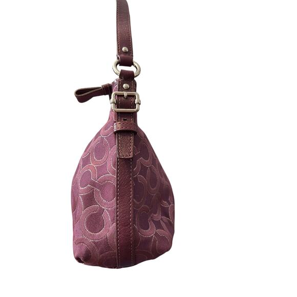 Coach Purple Signature Y2K Mini Shoulder Bag - Picture 4 of 6